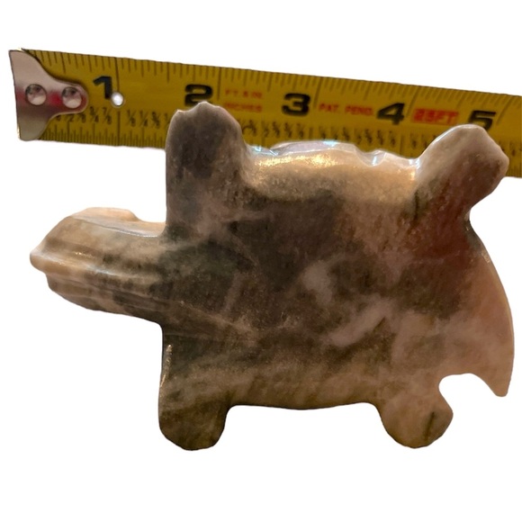Soapstone Carved Turtle - Picture 2 of 2